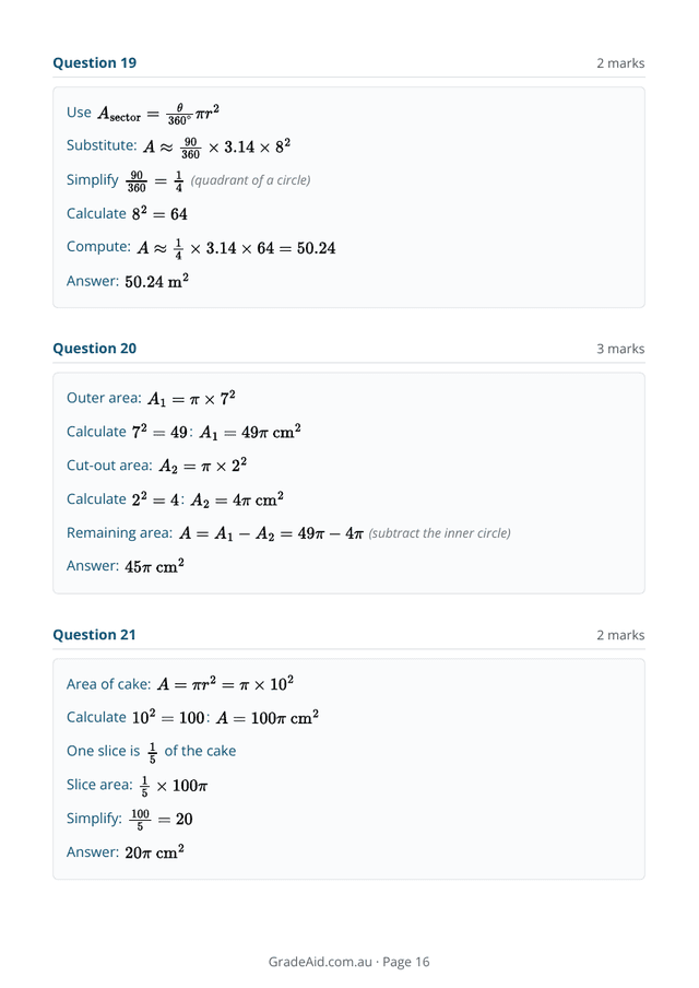 Sample worksheet 5